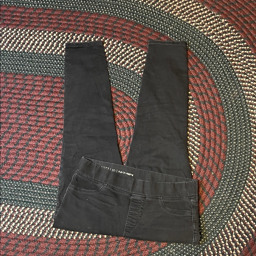 Talbots Pull On Jegging Black Size 10
